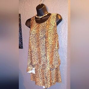 Leopard Pajama Set is Incredibly Soft! -Plus size